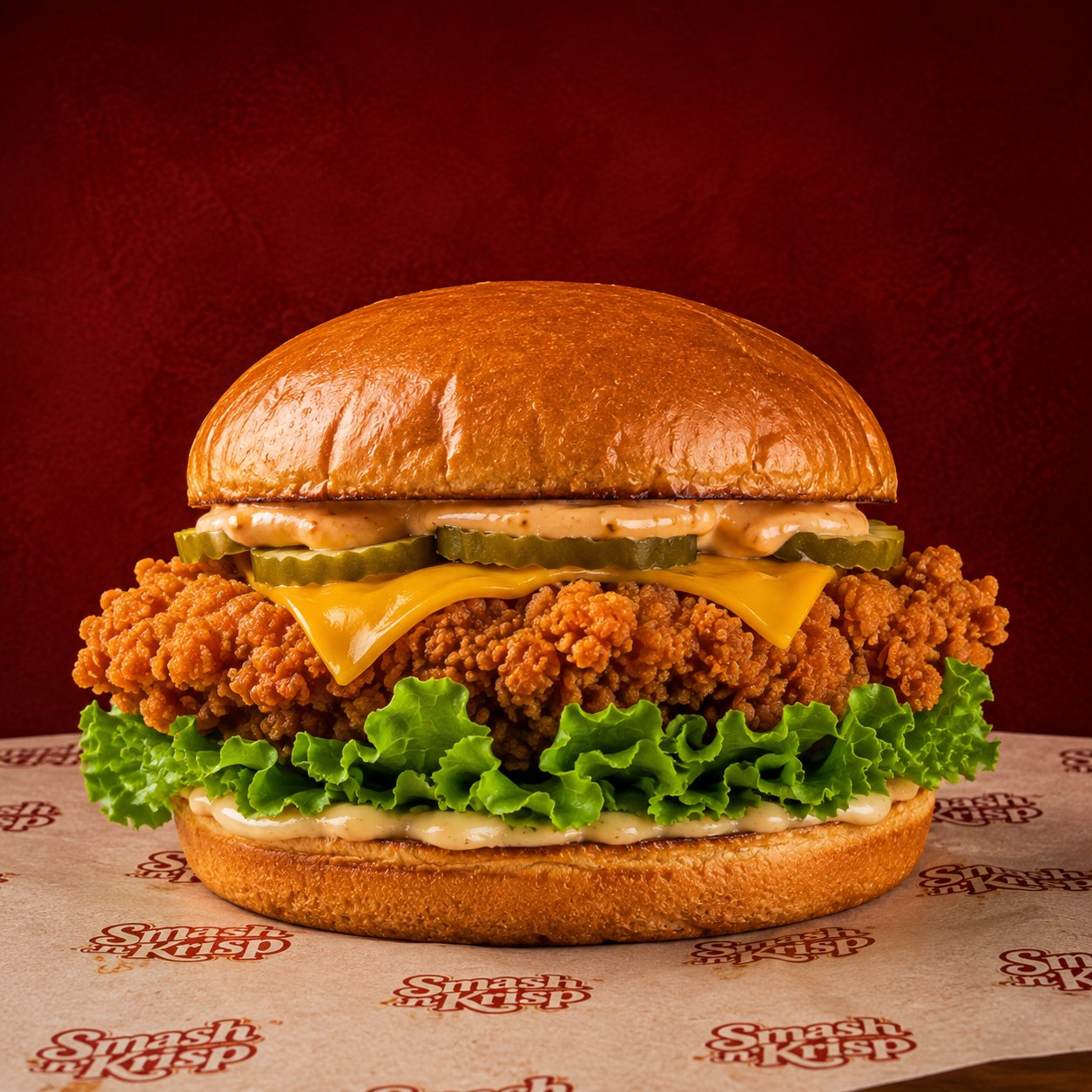 OG Krisp fried chicken sandwich